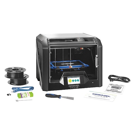 Desktop 3D Printer,16" W,120V,50/60 Hz