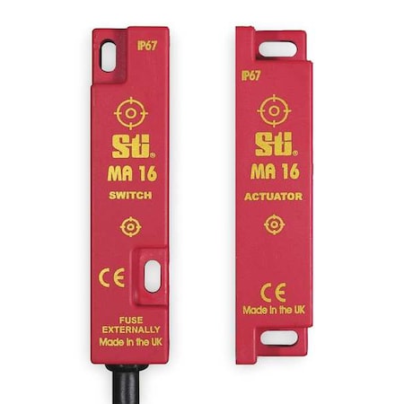 1NC Magnetically Actuated Safety Interlock Switch Nema 6