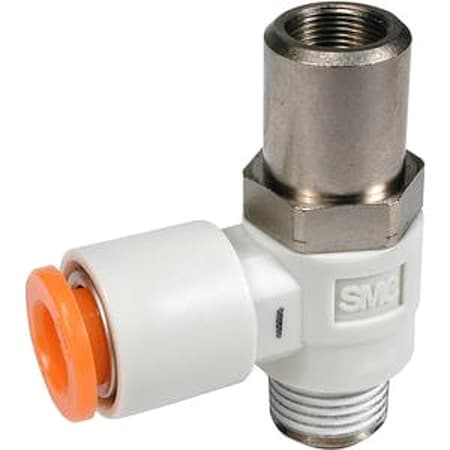 Flow Control Valve,4mm Tube,M5 x 0.8