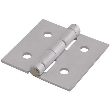 Door and Butt Hinge, Bronze, 3 in Leaf W x 3 in Leaf H, Anodized Aluminum