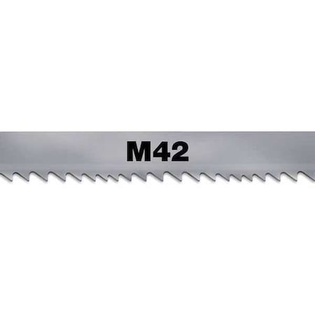 Band Saw Blade, 12 ft. 6" L, 1/2" W, 10/14 TPI, Bi-Metal, 0.035" Thick