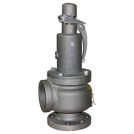 Safety Relief Valve,3/4 In,15 psi,Bronze