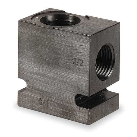 Valve Base,#6,Aluminum,Two Positions