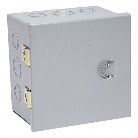 Clamps Electrical Enclosures, 6 in H, 4 in D, 6 in W, 1, Steel