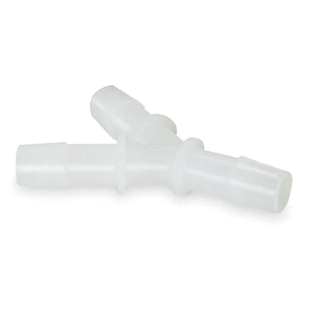 Wye, PVDF, Barbed1/4in,PK5