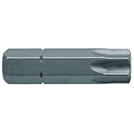 Torsion Bit, SAE, 5/16", Hex, T25, 1-1/4", PK5