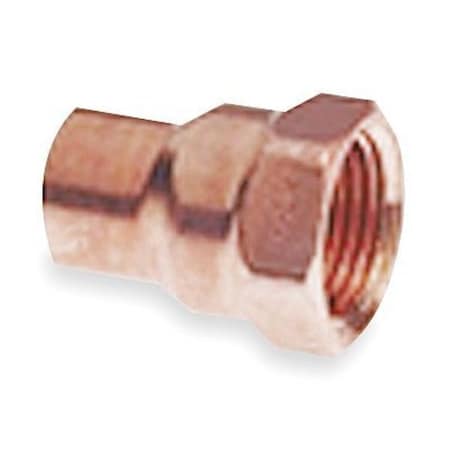 3/8" NOM C x 1/2" FNPT Copper Reducing Adapter