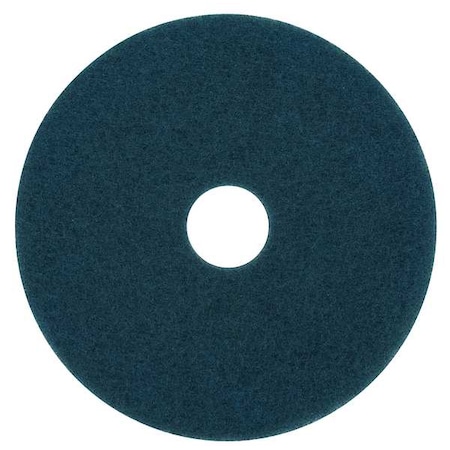 Scrubbing Pad,14 In,Blue,PK5