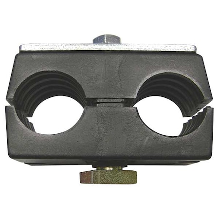 Tube Clamp Kit,Pipe 1/4 In,Zinc-Plated