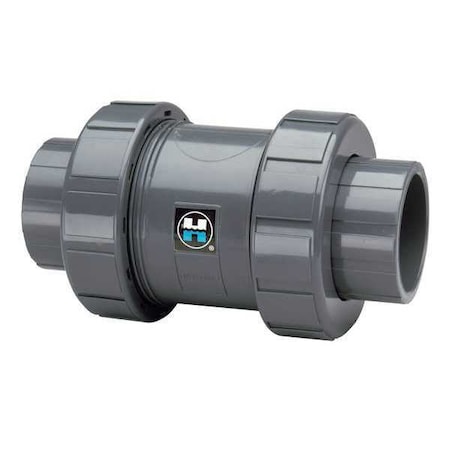 Check Valve, True Union, Ball, 3/4", CPVC/EPDM, S/T