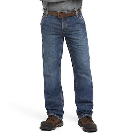 Men's Flame Resistant Pants, 20 cal/sq cm, L 13 oz Denim