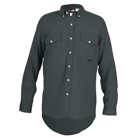 Men's FR Long Sleeve Shirt, 8.7 cal/sq cm, 5X, Max Comfort(TM)