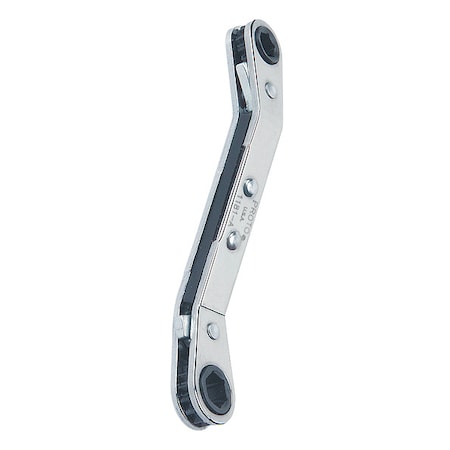 Offset Double Box Reverse Ratcheting Wrench 3/4" x 7/8"-12 Point