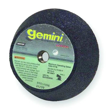 Flaring Cup Wheel,6 In Diax2 In T,SC,16G