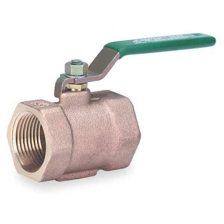 Disc Valve,1 Pc,1 In,Bronze,FNPT