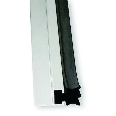 Door Frame Weatherstrip,7 ft,Black