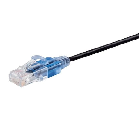Voice and Data Patch Cord,Black,25 ft L