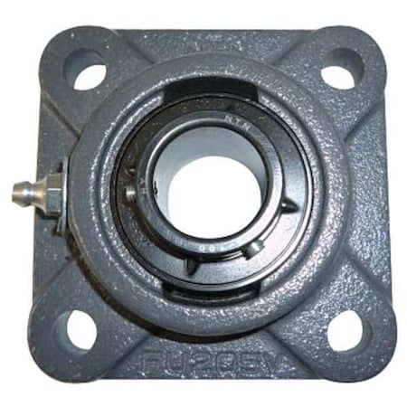 Flange Bearing, 4-Bolt, Ball, 1-1/4" Bore
