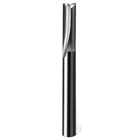 Routing End Mill,V Flute,1/4,3/4,2 1/2