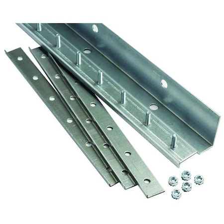 Strip Door Hardware,5 ft.,Steel