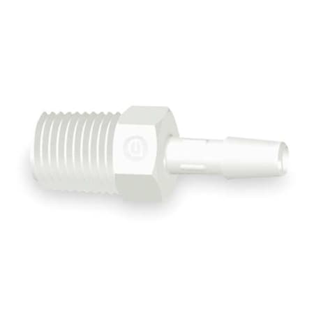 3/8" Barbed x 1/2" MNPT Male Adapter PK 10