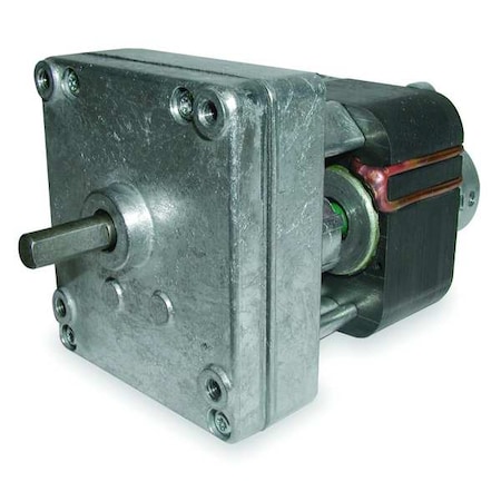AC Gearmotor, 2.2 in-lb Max. Torque, 197 RPM Nameplate RPM, 115V AC Voltage, 1 Phase