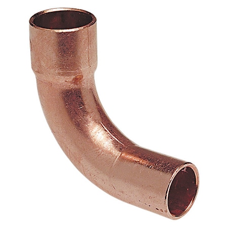 1/2" NOM FTG x C Copper 90 Degree Long Radius Elbow
