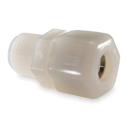 Connector, Nylon, CompxM, 3/8Inx1/4In