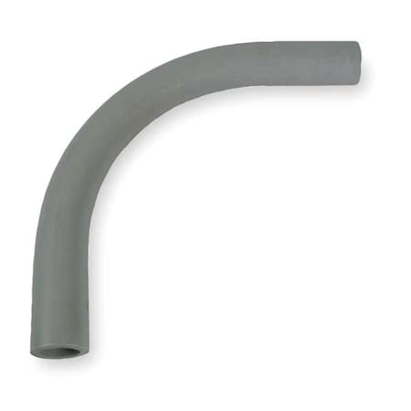 Conduit Fitting 90 Deg Elbow, 1-1/2 in, Glue, PVC, PVC Coated