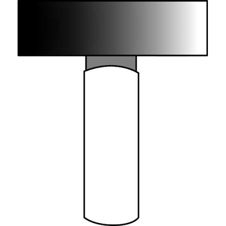 Gemini Vitrified Mounted Point, 1 x 1/2in,60G