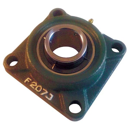 Flange Bearing,4-Bolt,Ball,1" Bore