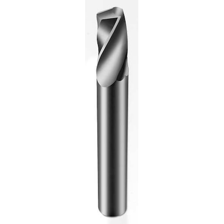 1/4" One Flute Routing End Mill Plunge Point 2-1/2"L