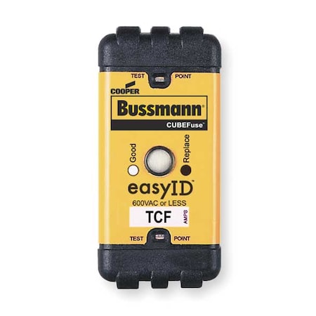 UL Class Fuse, CF Class, Time-Delay, 50A, 600V AC, Indicating