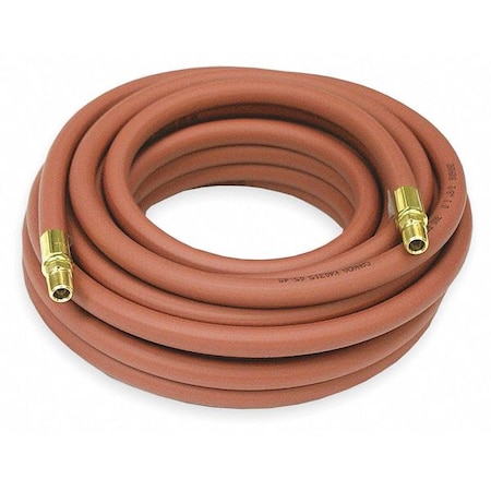 3/8" x 100 ft PVC Coupled Multipurpose Air Hose 300 psi RD