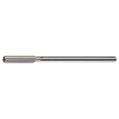 Chucking Reamer,1/4 In.,6 Flute,HSS