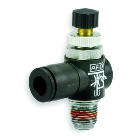 Cylder Port Flow Control, 3/8, MNPT xTube