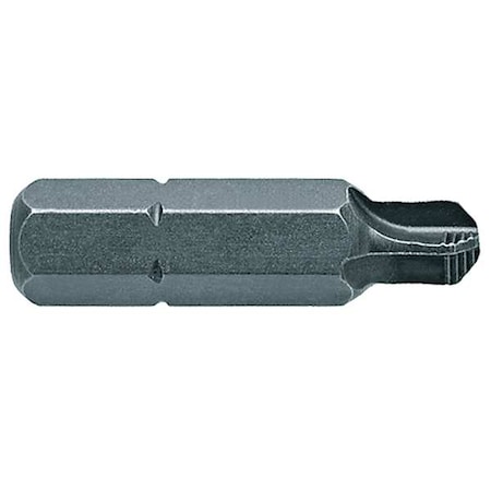 Torsion Bit,SAE,1/4",Hex,No 10,1",PK5