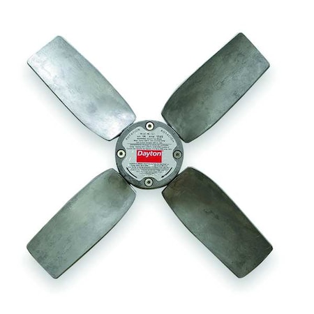 Propeller,24 In,1/2 Bore,3950 CFM