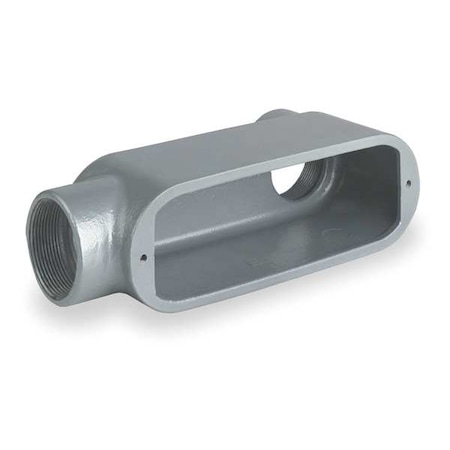 Conduit Outlet Body,Iron,LB,1 In.
