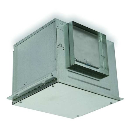 In-Line Cabinet Ventilator,124 CFM,115 V