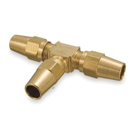 Tee,Brass,Comp3/8",Comp3/8",Comp3/8"