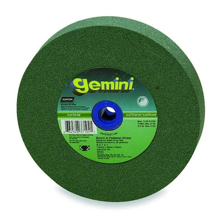 Grinding Wheel, T1, 7x1x1, SC, 120G, Green