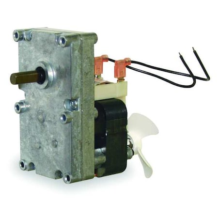 AC Gearmotor, 130 in-lb Max. Torque, 4 RPM Nameplate RPM, 115V AC Voltage, 1 Phase