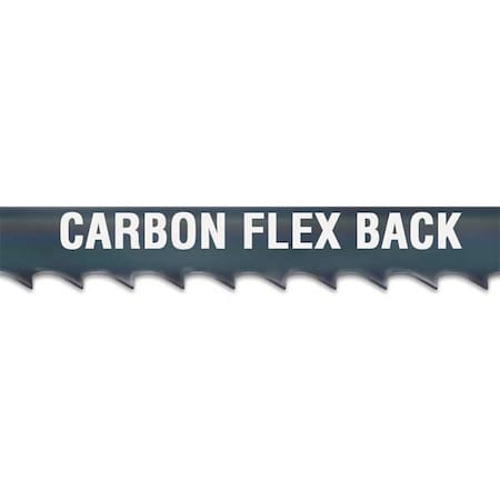 Band Saw Blade, 8 ft. 9 in L, 1/2" W, 10 TPI, Carbon Steel, 0.025" Thick