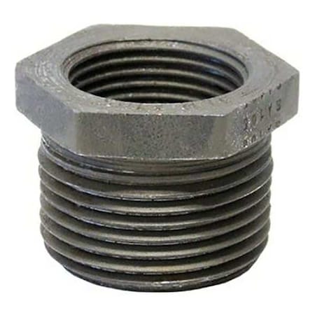 Hex Bushing Hex Bushing, 1/2" x 1/4" Pipe, MNPT x FNPT, Forged Steel, Class 6000