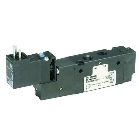 Solenoid Air Control Valve,3/8 In,120VAC