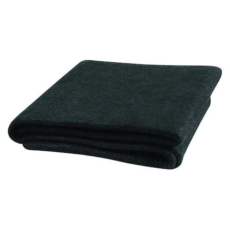Welding Blanket, Carbon Fiber, 8 ft. W., 6 ft. H., 16 oz/sq yd, 1,800 Degrees F Withstand Temp.