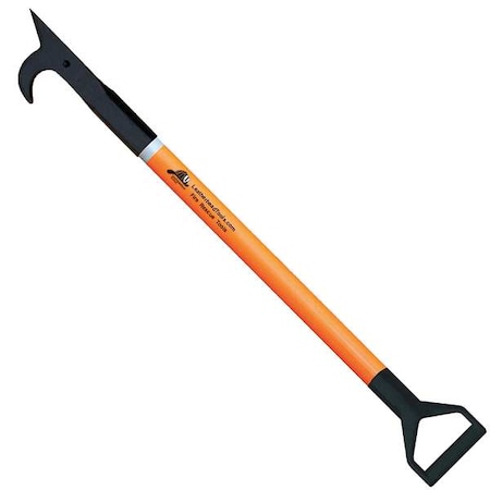 American Hook, 3 ft. Pro-Lite Pole, HiViz Orange, D-Handle