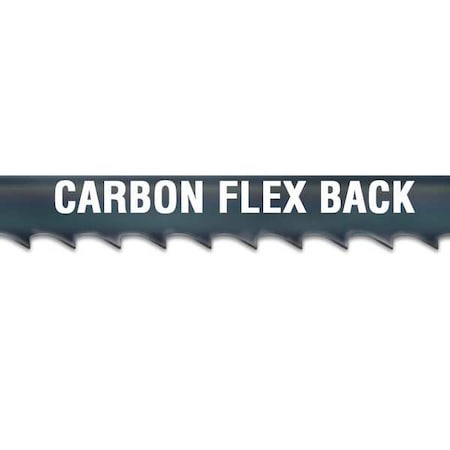 Band Saw Blade, 7 ft. 10 in L, 1/2" W, 14 TPI, Carbon Steel, 0.025" Thick