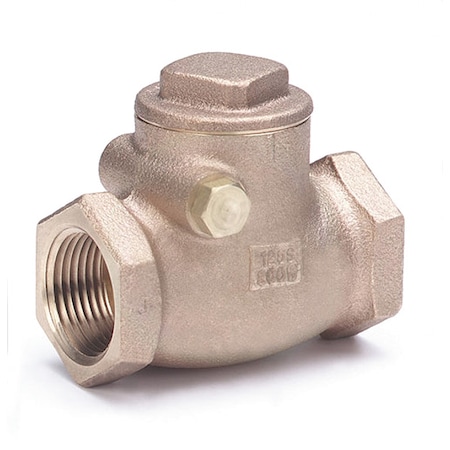 1/4" FNPT Bronze Swing Check Valve